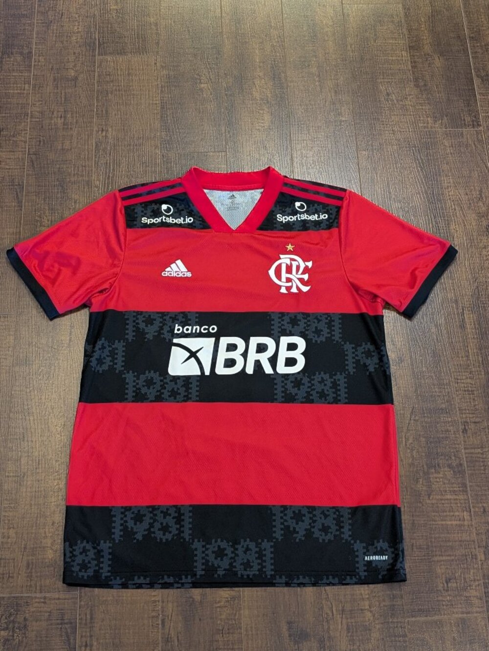 Adidas Flamengo 2021/2022 Pablo Lucio Home Kit Jersey - Size L